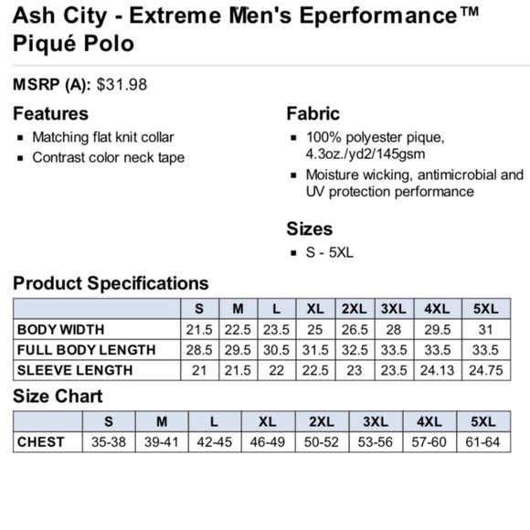 🌟 Eperformance™ Pique Polo Shirt - Picture 7 of 7